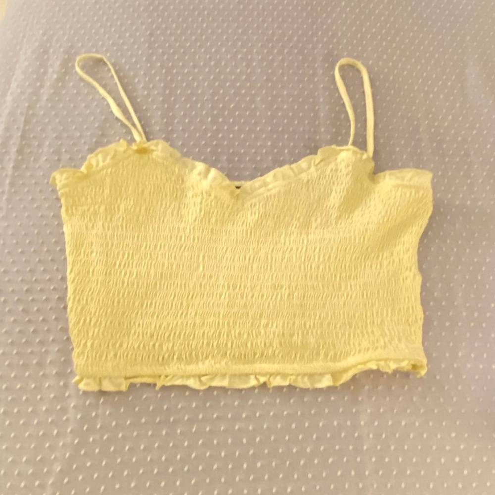 Yellow tank top